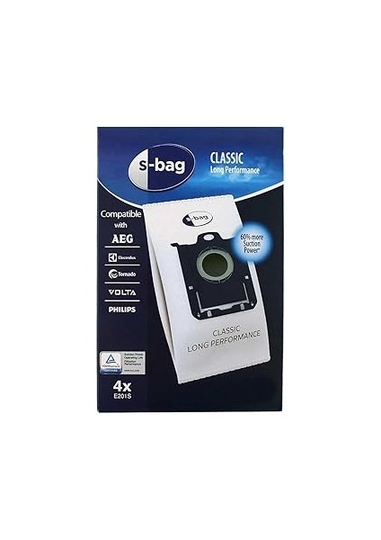 Fc 8785 Performer Silent ile Uyumlu S-Bag Toz Torbası 4'lü Paket