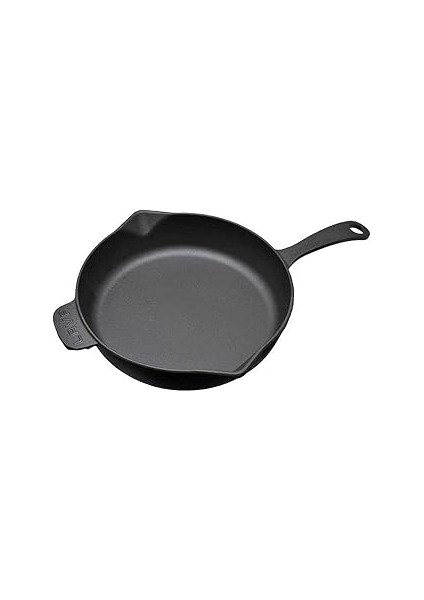 Demir Döküm Yuvarlak Kızartma Tavası, 34 cm