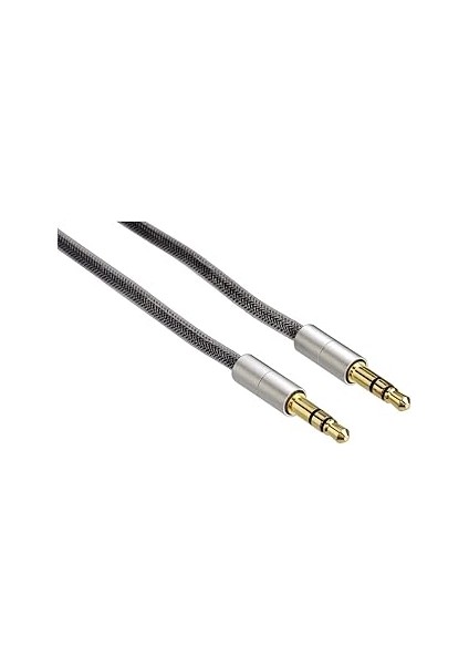 Hama 3.5mm - 3.5mm, Stereo "Aluline" Altın Uç 2m