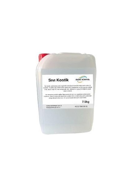 Sıvı Kostik %48 7,5 kg
