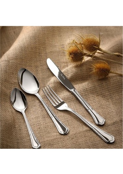 Pierre Cardin Vega 84 Parça 12 Kişilik Çatal Bıçak Kaşık Seti