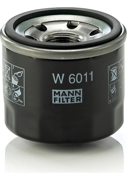 W 6011 - Yağ Filtresi - Mann Fılter
