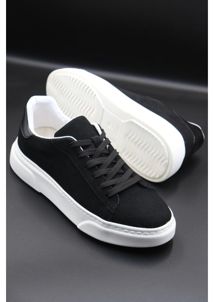 Erkek Siyah Sneaker Ayakkabı