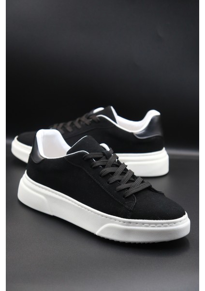 Erkek Siyah Sneaker Ayakkabı