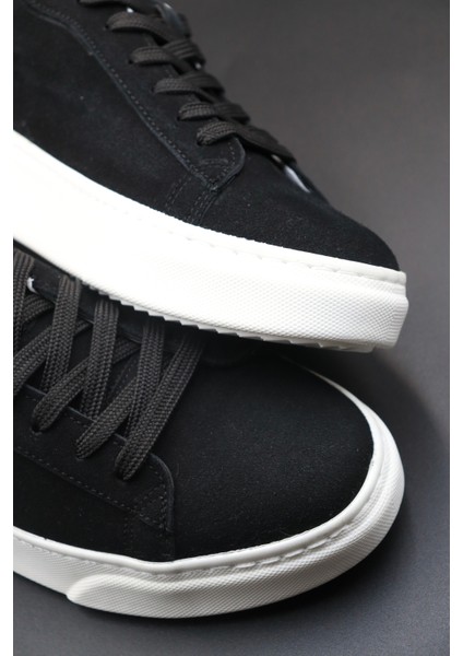 Erkek Siyah Sneaker Ayakkabı