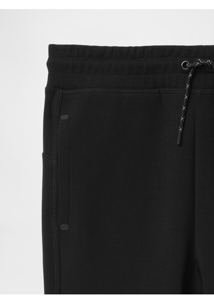 Erkek Çocuk Siyah Pull-On Eşofman Altı