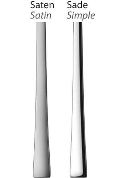 Lara 78 Parça 12 Kişilik Yemek Çatal Kaşık Bıçak Seti -Saten 304 / 3mm