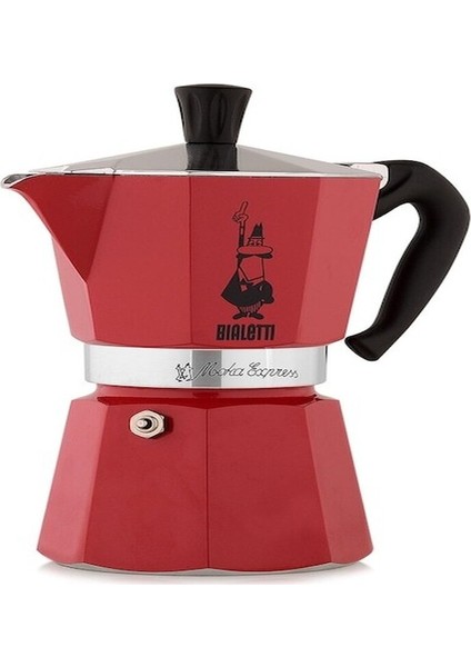 Moka Express Kırmızı 6 Cup