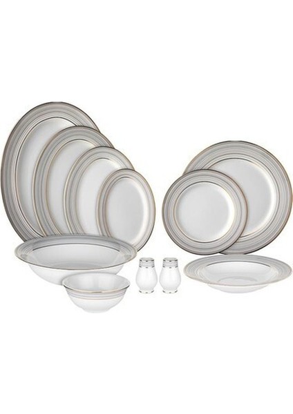 Tokyo Yemek Takımı 61 Parça Gold