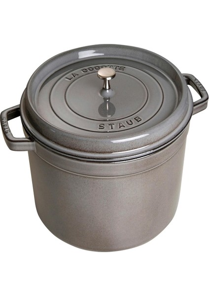 La Cocotte Döküm Tencere, Gri, 8.35 Litre