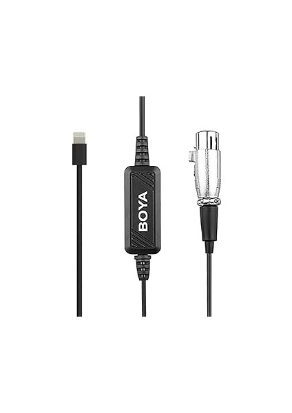 Boya By-Bca7 Xlr Mikrofon Iphone Bağlantı Kablosu