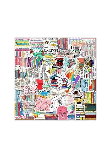Giftmoda 25'li Su Geçirmez Opak Sticker Seri : 6