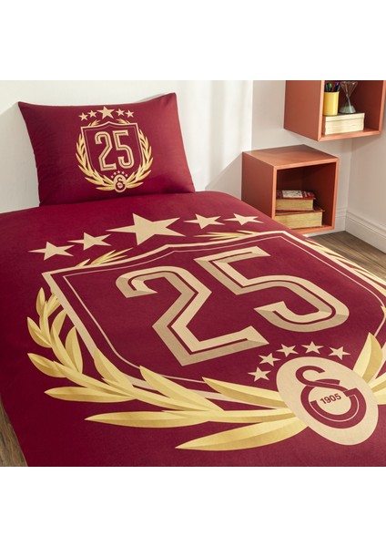 Lisanslı Galatasaray 25.şampiyonluk Tek Kişilik Nevresim Takımı fiyatları