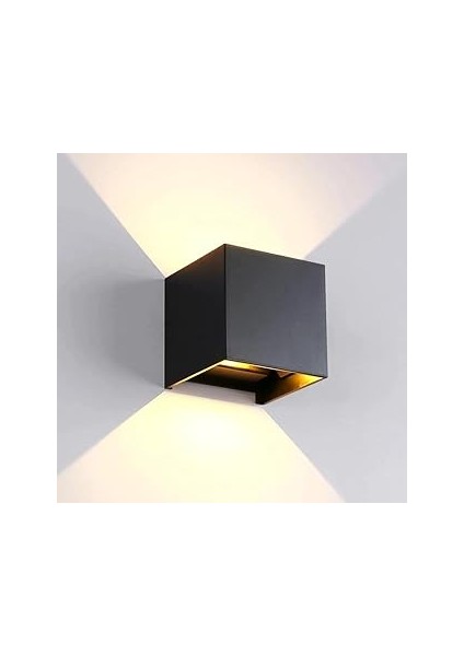 Ucuz Geldi Çift Yönlü Metal LED Aplik Iç Mekan ve Dış Mekan 5W Dominika Metal LED Aplik Günışığı 30