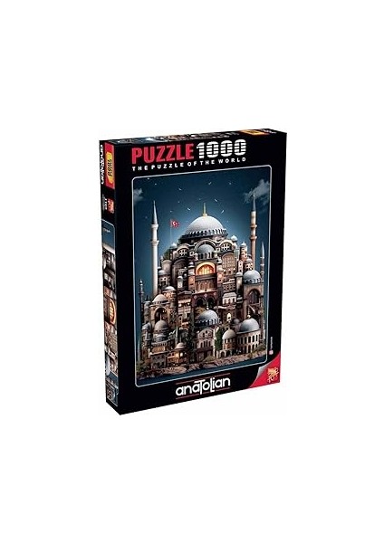 Anatolian Puzzle - Ayasofya / 1000 Parça Puzzle, 1169