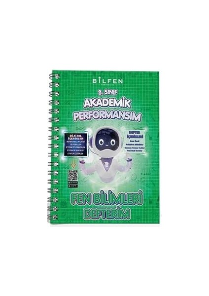 Fen Bilimleri 8 Akademik Performansım Defterim Bilfen Yayıncılık