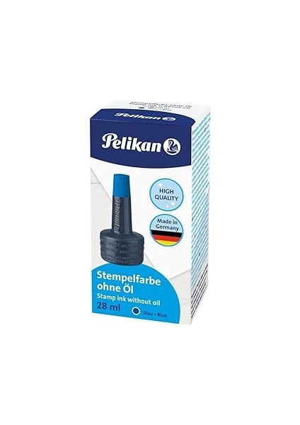Pelikan Stampa Mürekkebi Mavi 28 ml - PL351213SMMA