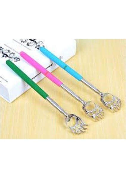 3'lü Pratik Teleskopik Metal Sırt Kaşıma ve Kaşağı Aleti Seti modelleri