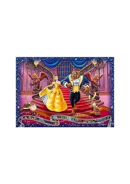 Ravensburger 1000P Puzzle Güzel ve Çirkin, Yapboz