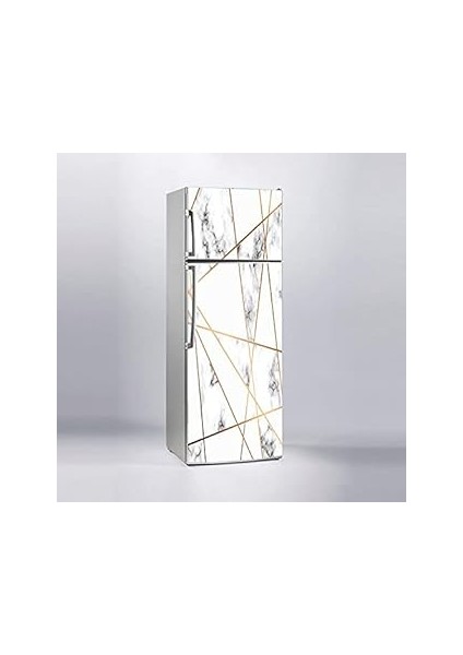 Buzdolabı Sticker Kaplama Dolap Kaplama Etiketi Geometrik