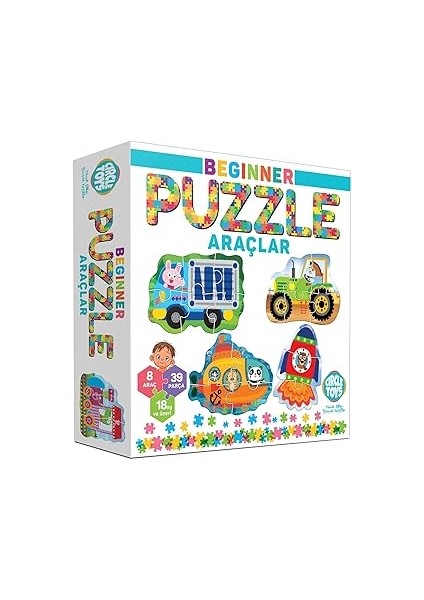 Circle Toys Beginner Puzzle Araçlar