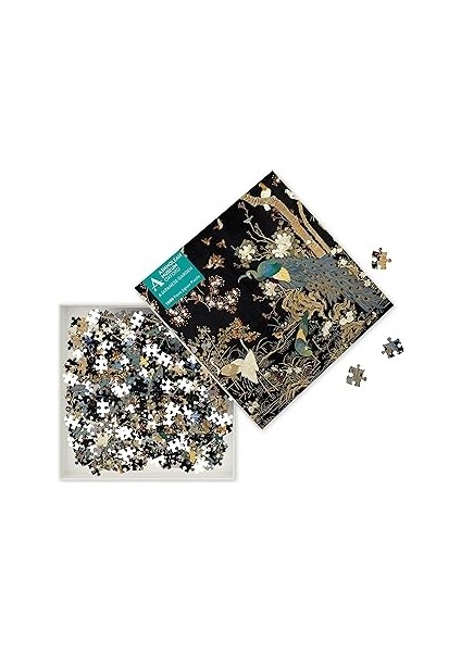 Adult Jigsaw Puzzle Ashmolean Museum: Embroidered Hanging With Peacock: 1000-PIECE Jigsaw Puzzles