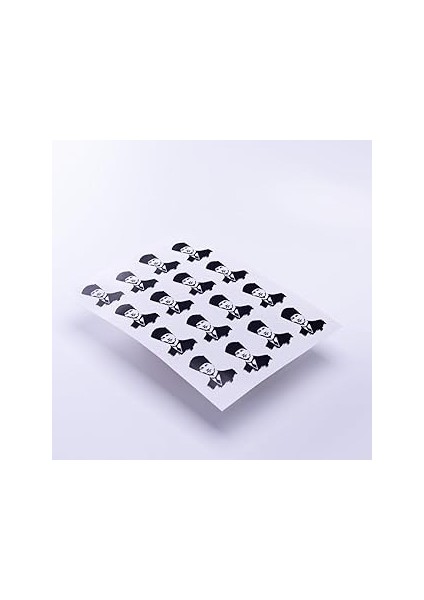 Bimotif Atatürk Temalı Sticker, A5 2 Adet