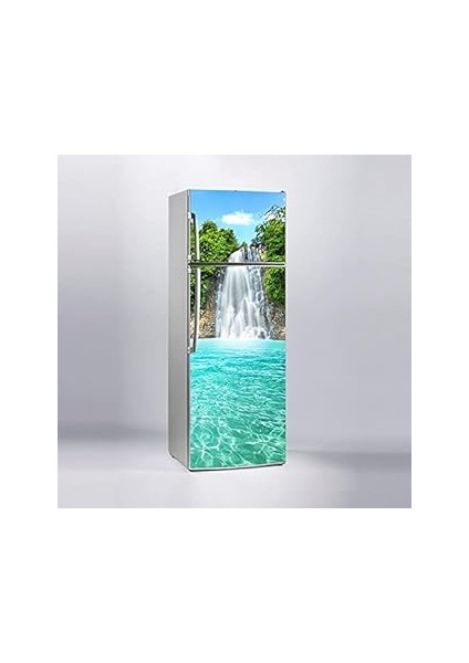 Buzdolabı Sticker Kaplama Dolap Kaplama Etiketi Şelale