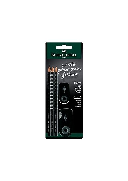 Kol Seti Siyah - 3 x 2001 B Kalem, 1 x Kol Mini Silgi, 1 x Kol Ikili Bileme Kutu