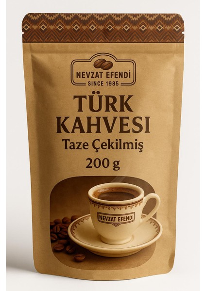Türk Kahvesi – Brezilya Çekirdeğinden, 200 G