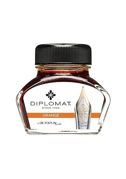 Diplomat Turuncu Ahtapot Mürekkep Şişesi 30 ml