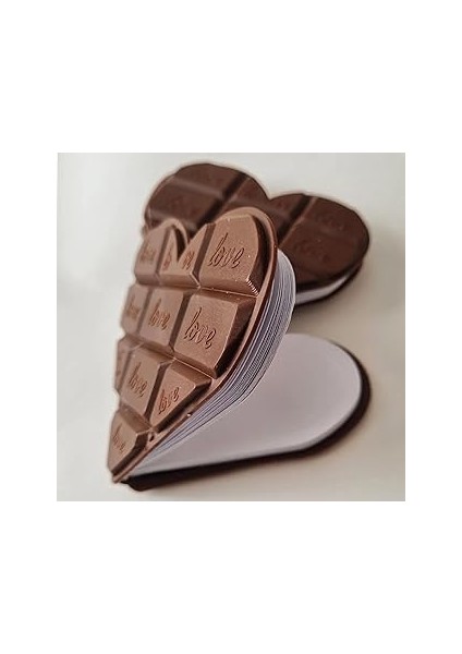 Forzacase Kalp Tasarımlı Çikolata Kokulu Not Defteri - FC361