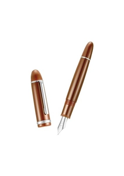 Hemen Gönder Jinhao X159 Dolma Kalem (Kahve Krom, Medium Uç)