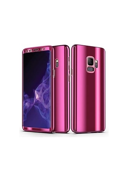 Zore Voero Aynali S9 Purple ile Uyumlu Sert Kapak