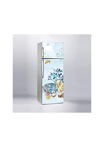 Buzdolabı Sticker Kaplama Dolap Kaplama Etiketi Denizaltı Yosun