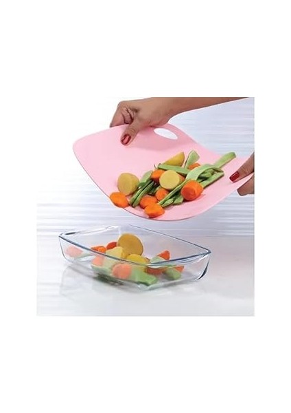 Pratik Flexı Kesim Matı, Ince Sert Plastik Kesim Panosu, Kesim Işleriniz Için Kullanışlı ve