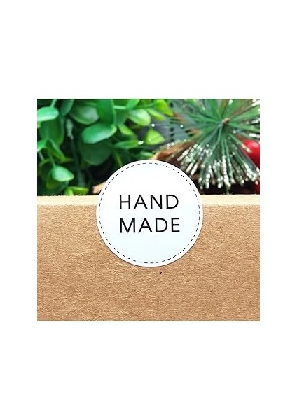 Bimotif Sticker, Handmade, 3.2 cm 2 Sayfa