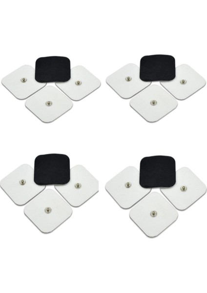 Kablolu Elektrot Pedi, Çıtçıtlı, 16 Adet, 4 Paket, Konfor ve Sağlık Için Uygun
