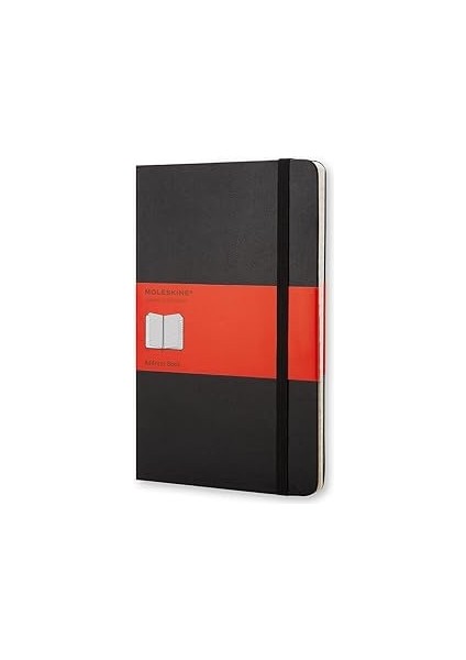 Moleskine Adres Defteri L Boy Siyah