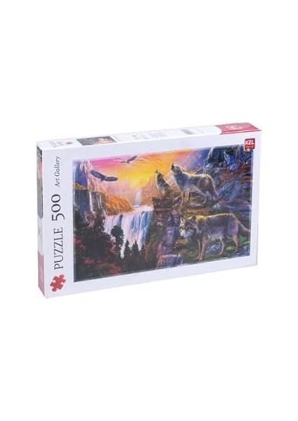 Art Galry Kzl Puzzle 500 Lü 1000 Li̇ (Kurtlar)