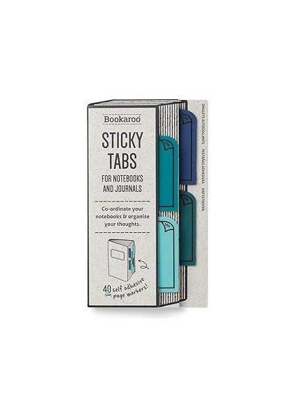 If Bookaroo Kitap Ayracı ve Post It Blue