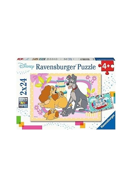 Ravensburger 2X24P Puz Favori Hayvanlar