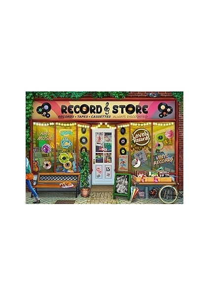 Ravensburger 1000 Parçalı Puzzle Plakçı, Yapboz