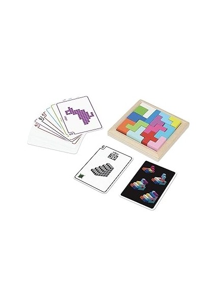Vilac Astublok Brain Teaser 3 Boyutlu Bulmacalar