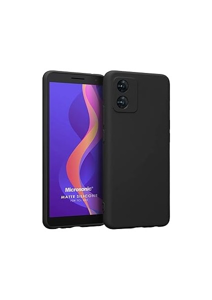 Microsonic Matte Silicone 303 Kılıf Siyah [303 ile Uyumlu Kılıf - Siyah]