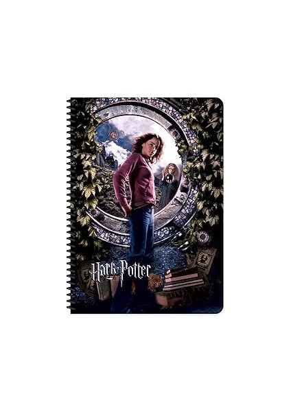 Keskin Color Harry Potter A4 60 Yapraklı Çizgili Spiralli Karton Kapak Defter