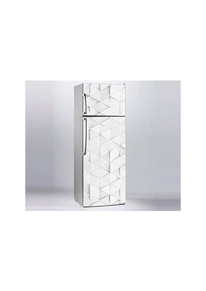 Buzdolabı Sticker Kaplama Dolap Kaplama Etiketi 3 Boyut Üçgen