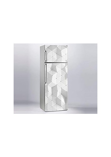 Buzdolabı Sticker Kaplama Dolap Kaplama Etiketi 3 Boyutlu Geometrik