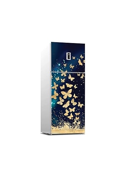 Buzdolabı Sticker Kaplama Dolap Kaplama Etiketi 3D Kelebekler