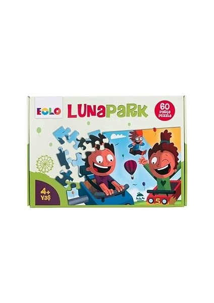 60 Parça Puzzle Lunapark
